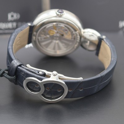 27122663c - JAQUET DROZ Lady 8 ungetragene Damenarmbanduhr Referenz J014500270, Automatik, beids. ...