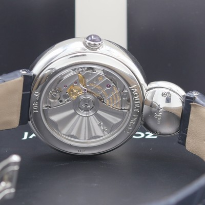 27122663e - JAQUET DROZ Lady 8 ungetragene Damenarmbanduhr Referenz J014500270, Automatik, beids. ...