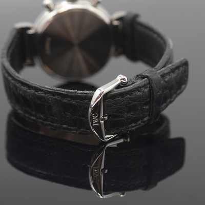 27122667d - IWC Da Vinci Damenarmbanduhr Referenz 3736, quarz, Edelstahlgeh. inkl. orig. Lederband ...
