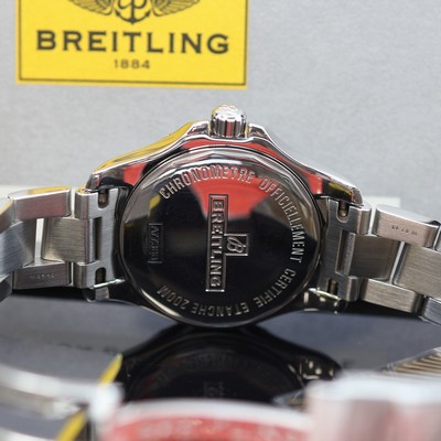 27122669f - BREITLING Colt Lady Damenarmbanduhr Referenz A7738811, quarz, Chronometer in Edelstahl ...