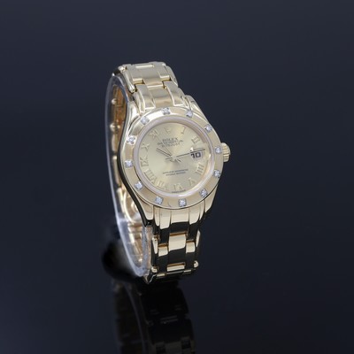 27122670a - ROLEX Damenarmbanduhr Oyster Perpetual Pearlmaster Referenz 69318, Automatik, N -Serie, ...