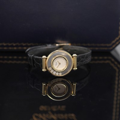 Image CHOPARD Happy Diamonds Damenarmbanduhr Referenz 4112 20/4780-20, quarz, beids. vergl. GG ...