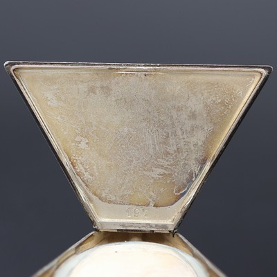 27122708i - SOLVIL WATCH CO / G. SCHWAB_LOEILLE Freimaurer Taschenuhr in Sterlingsilber, Schweiz um ...