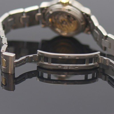 27122800b - SINN Damenarmbanduhr in Titan, Schweiz um 1995, Automatik, beids. vergl., z. T. verg. ...