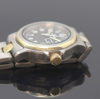 27122800c - SINN Damenarmbanduhr in Titan, Schweiz um 1995, Automatik, beids. vergl., z. T. verg. ...