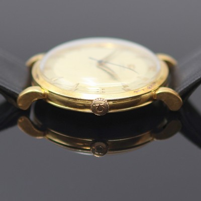 27122824b - OMEGA Herrenarmbanduhr in GG 750/000 Referenz 2643 S.C, Hammerautomatik, Schweiz um ...