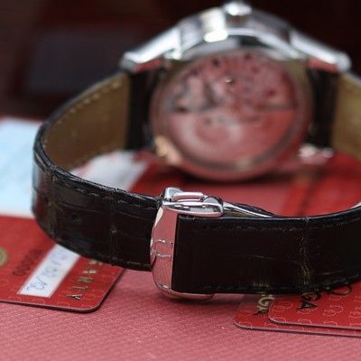 27122837b - OMEGA gents wristwatch De Ville Hour Vision reference 431.33.41.21.03.001, self winding, ...