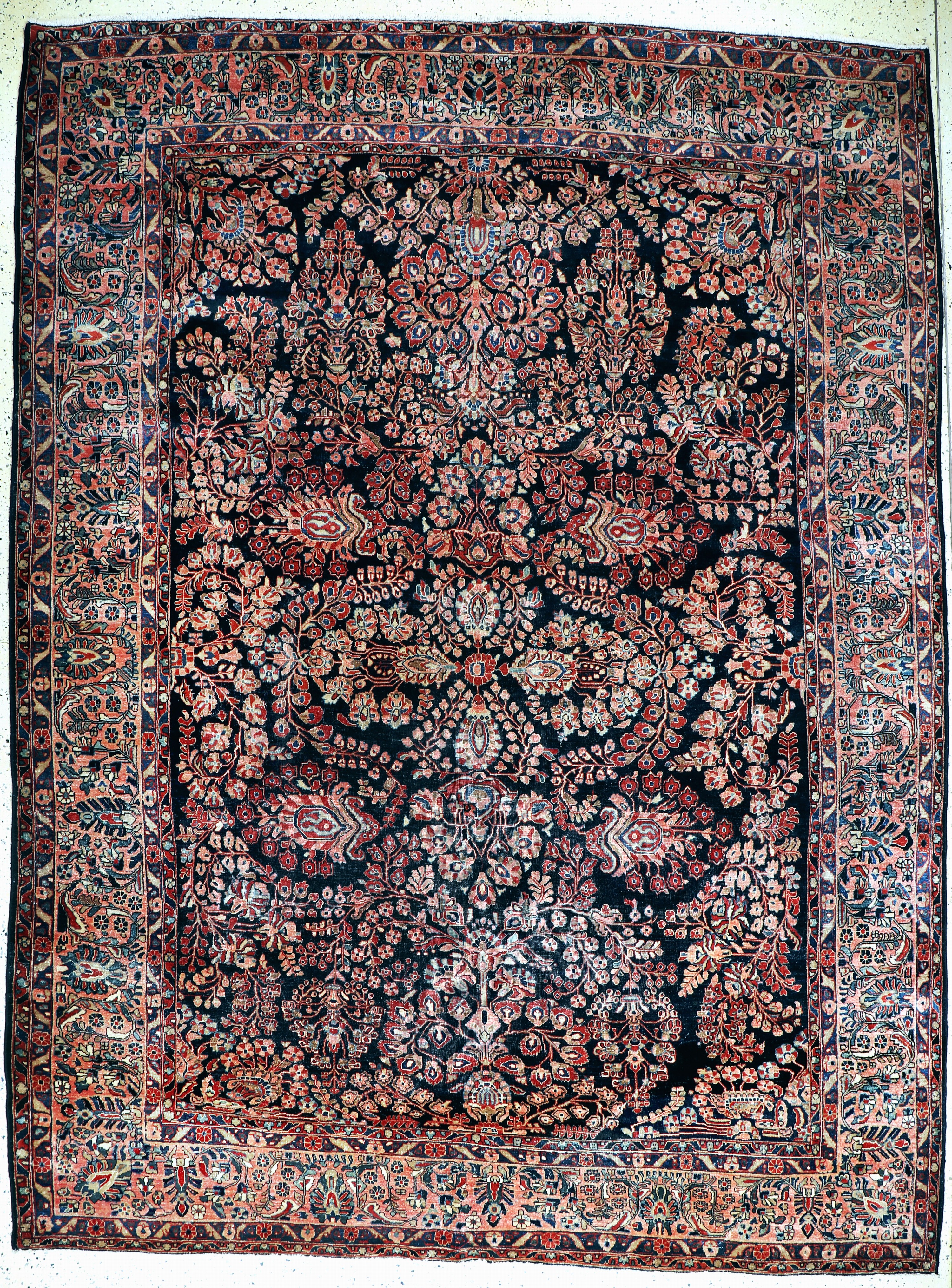 Image 27122960 - Us Re-Import Sarogh antik, Persien, um 1900, Wolle auf Baumwolle, ca. 350 x 265 cm, ...
