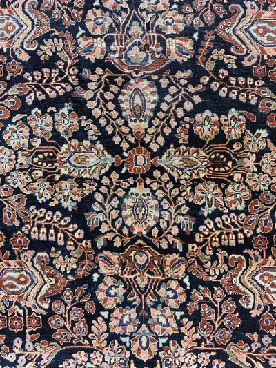 27122960e - Us Re-Import Sarogh antik, Persien, um 1900, Wolle auf Baumwolle, ca. 350 x 265 cm, ...