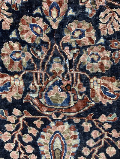 27122960g - Us Re-Import Sarogh antik, Persien, um 1900, Wolle auf Baumwolle, ca. 350 x 265 cm, ...