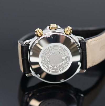 27123320e - MAURICE LACROIX Phase De Lune Herrenchronograph mit Vollkalender Referenz 02336, ...