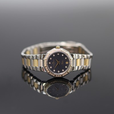 Image BAUME & MERCIER Riviera Armbanduhr Referenz 5231.3, quarz, Edelstahl/Gold komb. inkl. ...