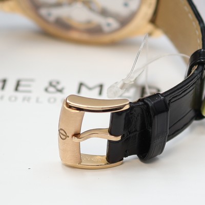 27123534b - BAUME & MERCIER Clifton seltenes, auf 30 Stücklimitiertes Armbandtourbillon in RG ...