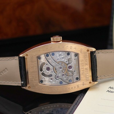 27123537d - FRANCK MULLER seltenes, ungetragenes Armbandtourbillon Master Banker mit 3 Zeitzonen in ...