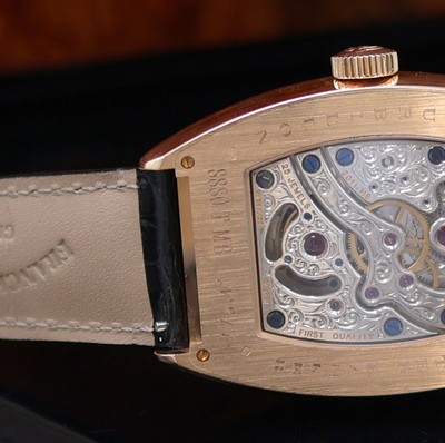 27123537f - FRANCK MULLER seltenes, ungetragenes Armbandtourbillon Master Banker mit 3 Zeitzonen in ...