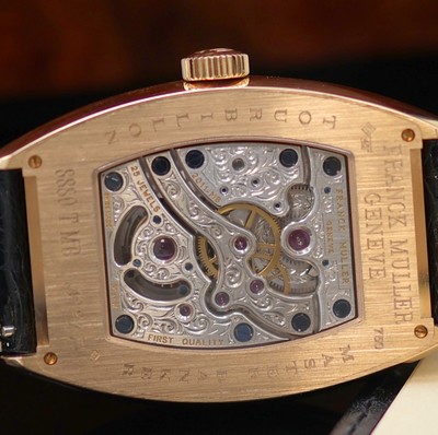 27123537g - FRANCK MULLER seltenes, ungetragenes Armbandtourbillon Master Banker mit 3 Zeitzonen in ...