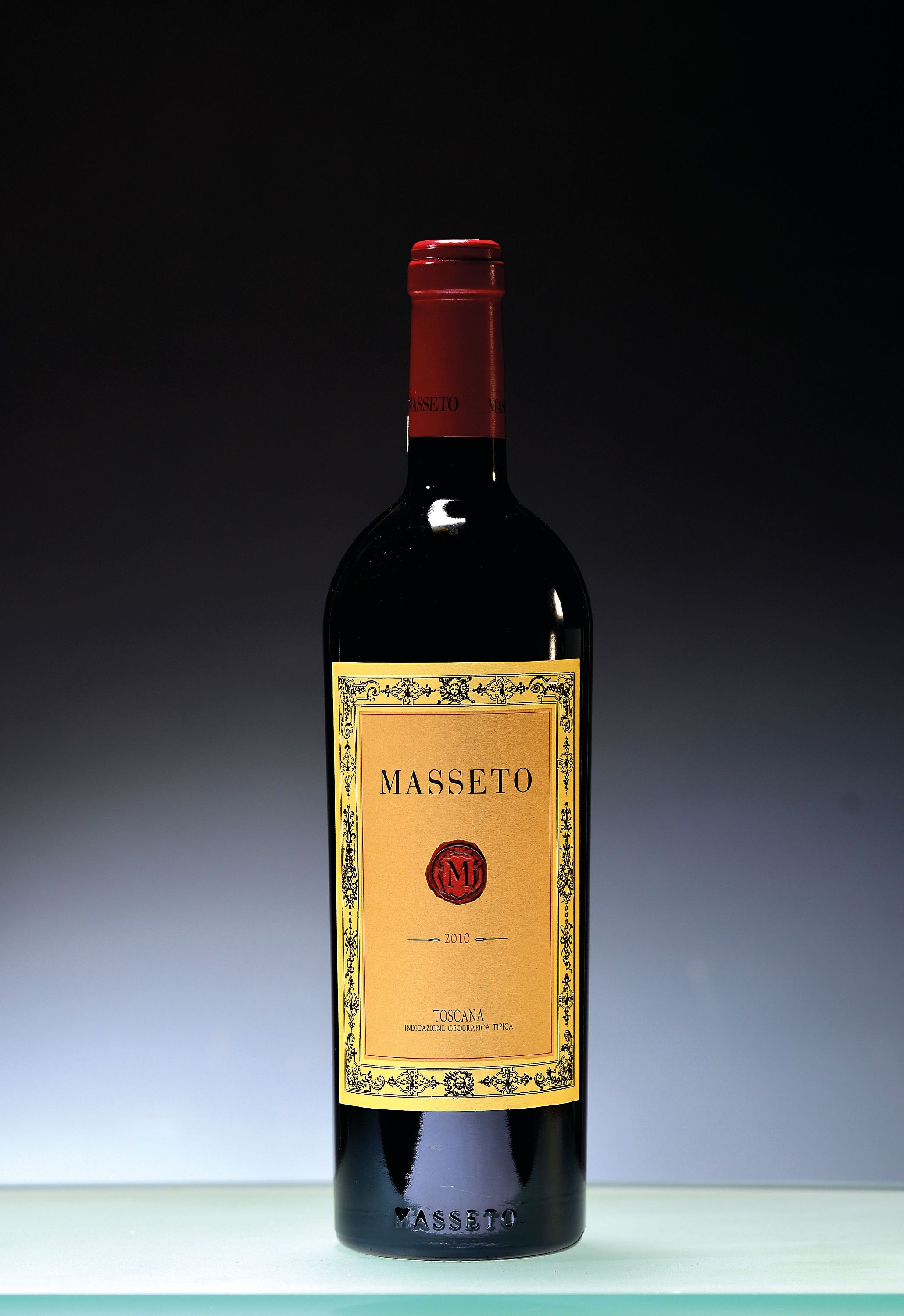 Image 27123616 - 1 Flasche 2010 Masseto Toscana IGT, Toskana, ca. 750cl, 14,5%Vol., into neck/high fill