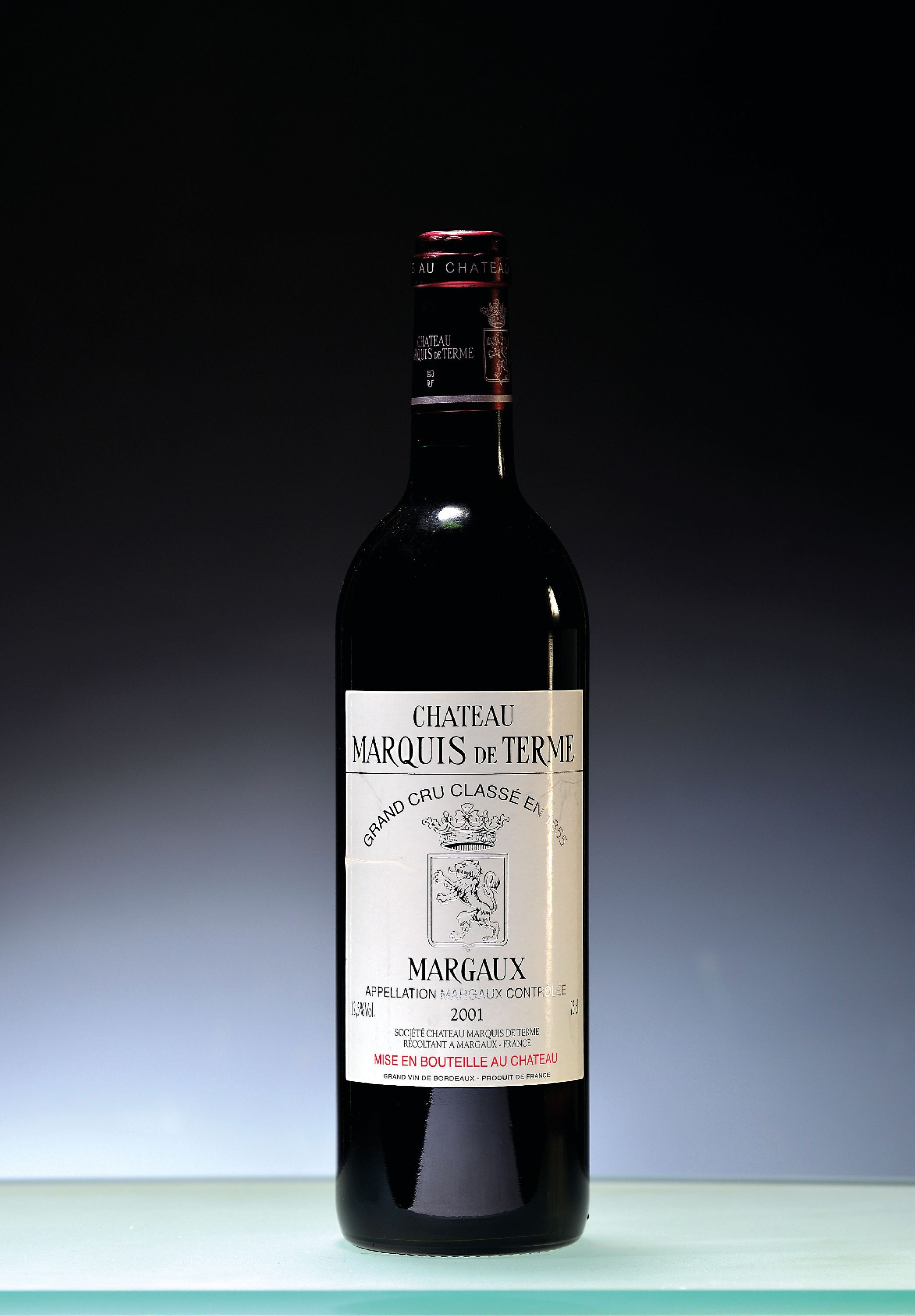Image 27123617 - 2 Flaschen 2001 Chateau Marquis de Terme, Margaux, ca. 75cl, 12,5%Vol., High fill, 93 ...