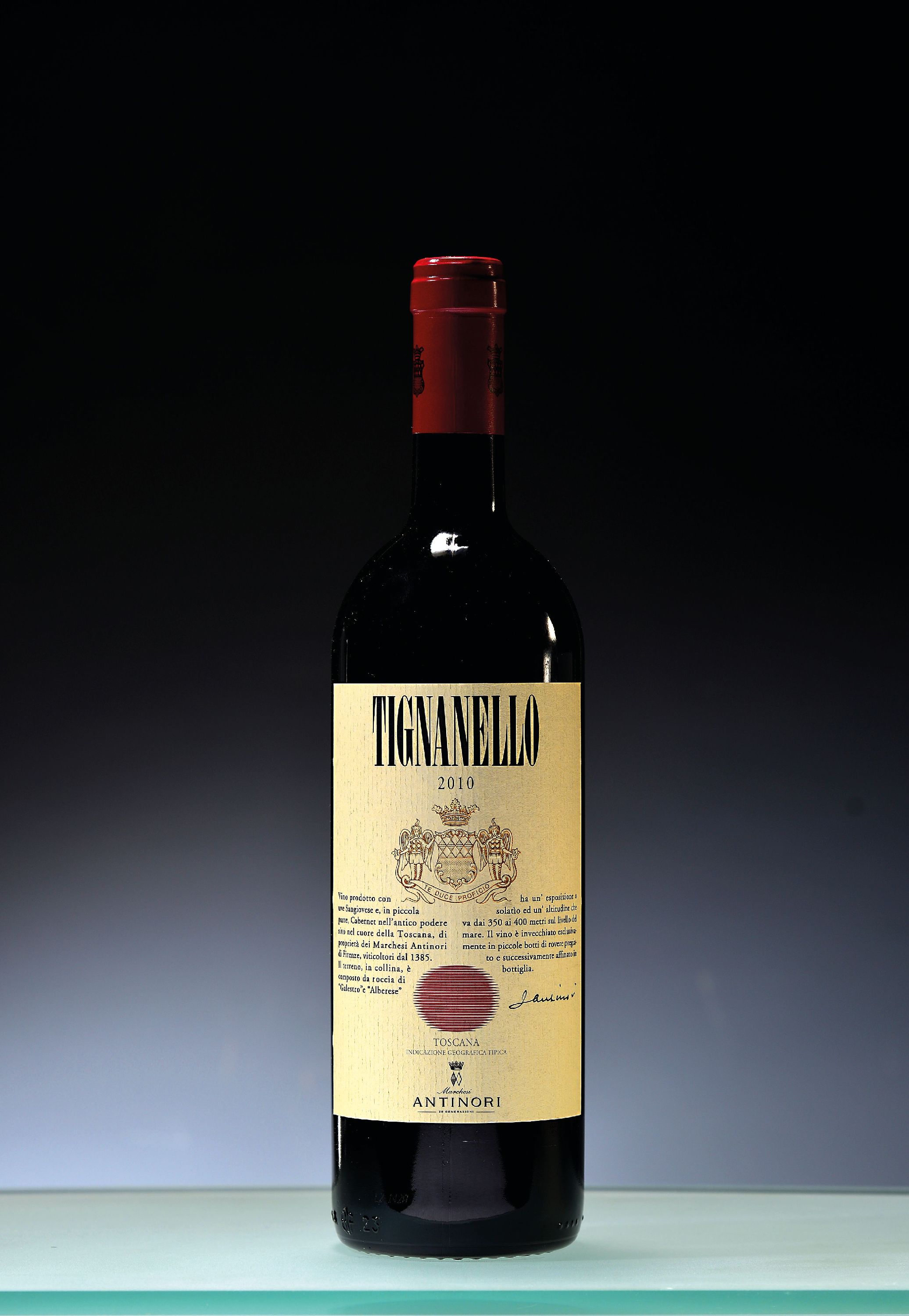 Image 27123621 - 1 Flasche 2010 Marchesi Antinori Tignanello, Toskana, ca. 75cl, 14%Vol., High fill