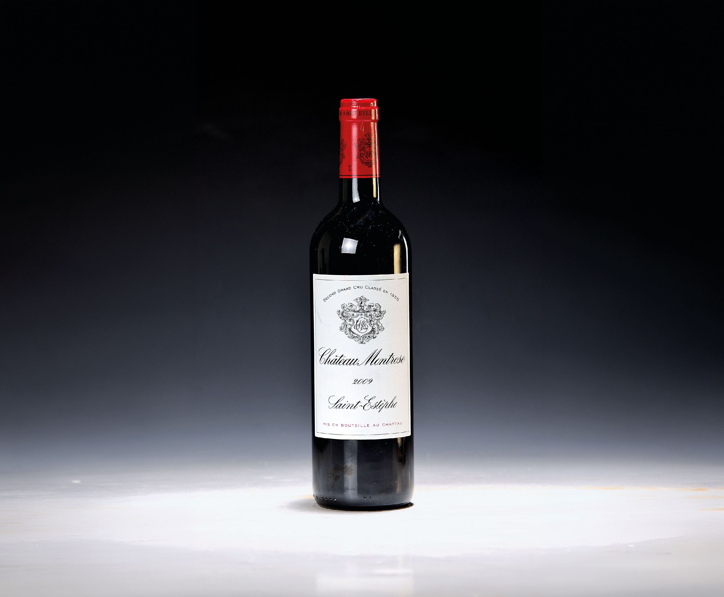 Image 27123623 - 1 Flasche 2009 Chateau Montrose, Saint - Estephe, ca. 75cl, 14%Vol., into neck