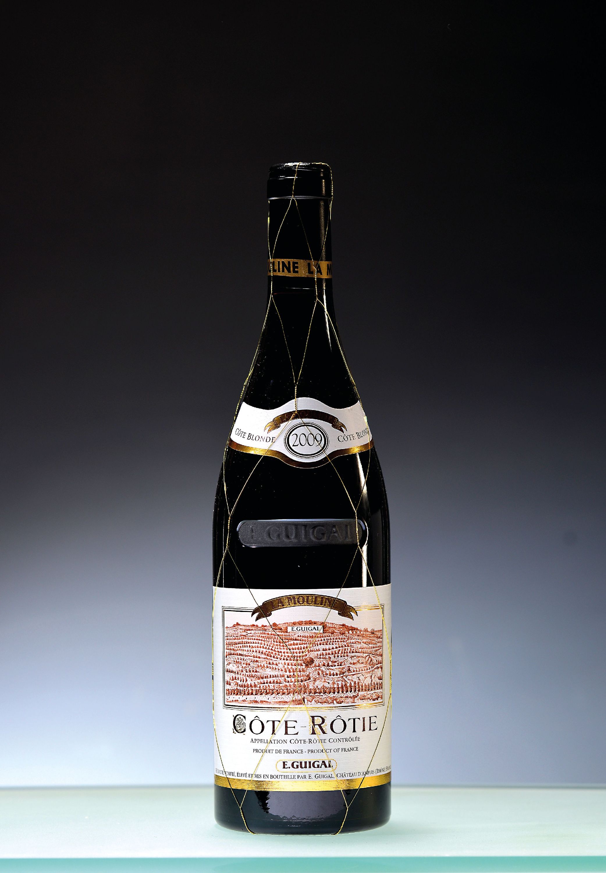 Image 27123624 - 1 bottle of 2009 E. Guigal Cote Rotie La Mouline, Rhone, approx. 75cl, 13% vol.