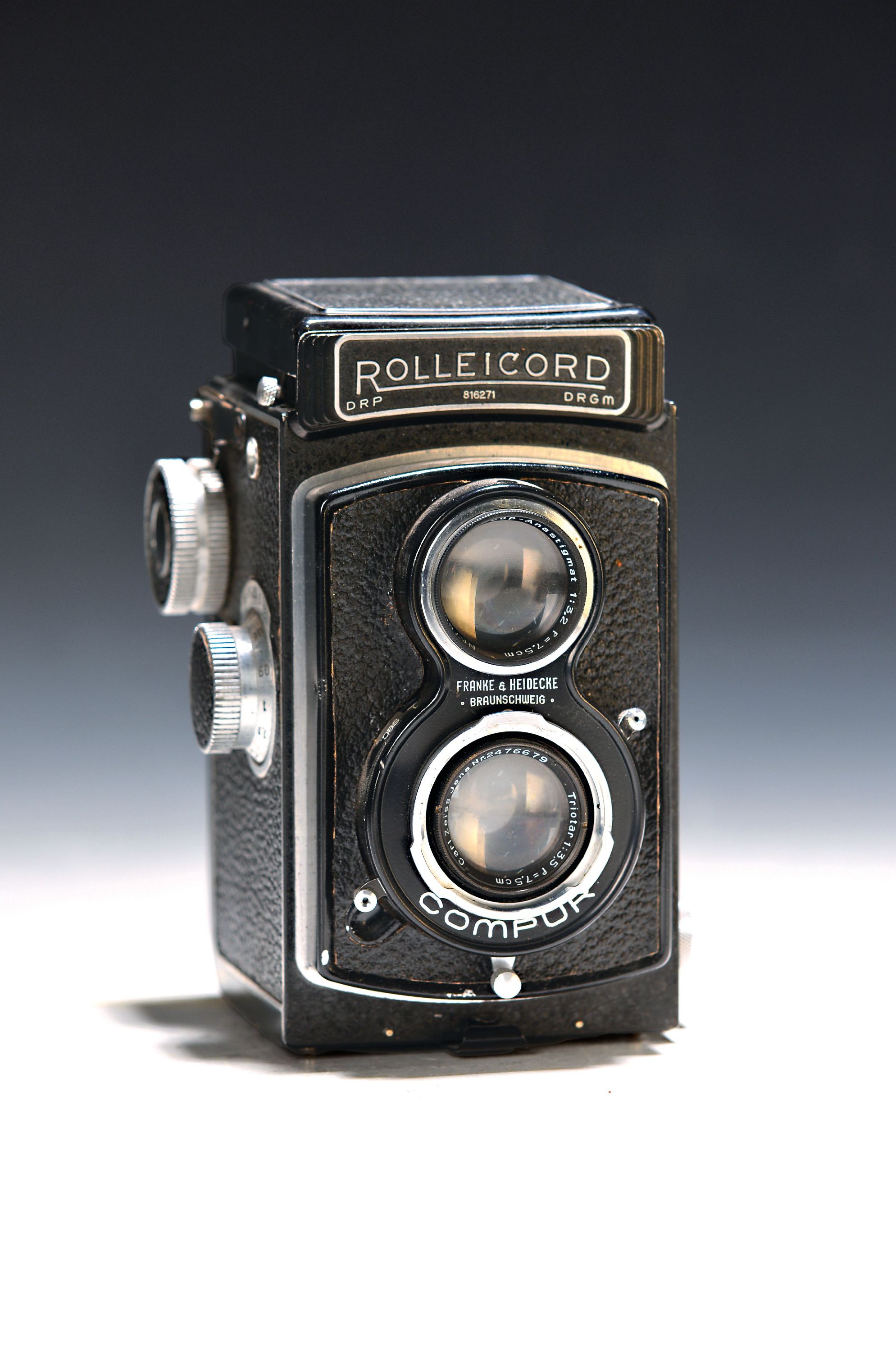 Image 27123693 - Rolleicord IIb, Franke & Heidecke, Braunschweig, Bj. um 1938-39, Seriennr. 816271, Carl ...