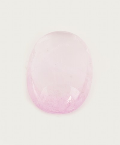 27123650a - Loser Kunzit, ca. 197 ct, Cabochon, ca. 47 x 32 x 14.7 mm