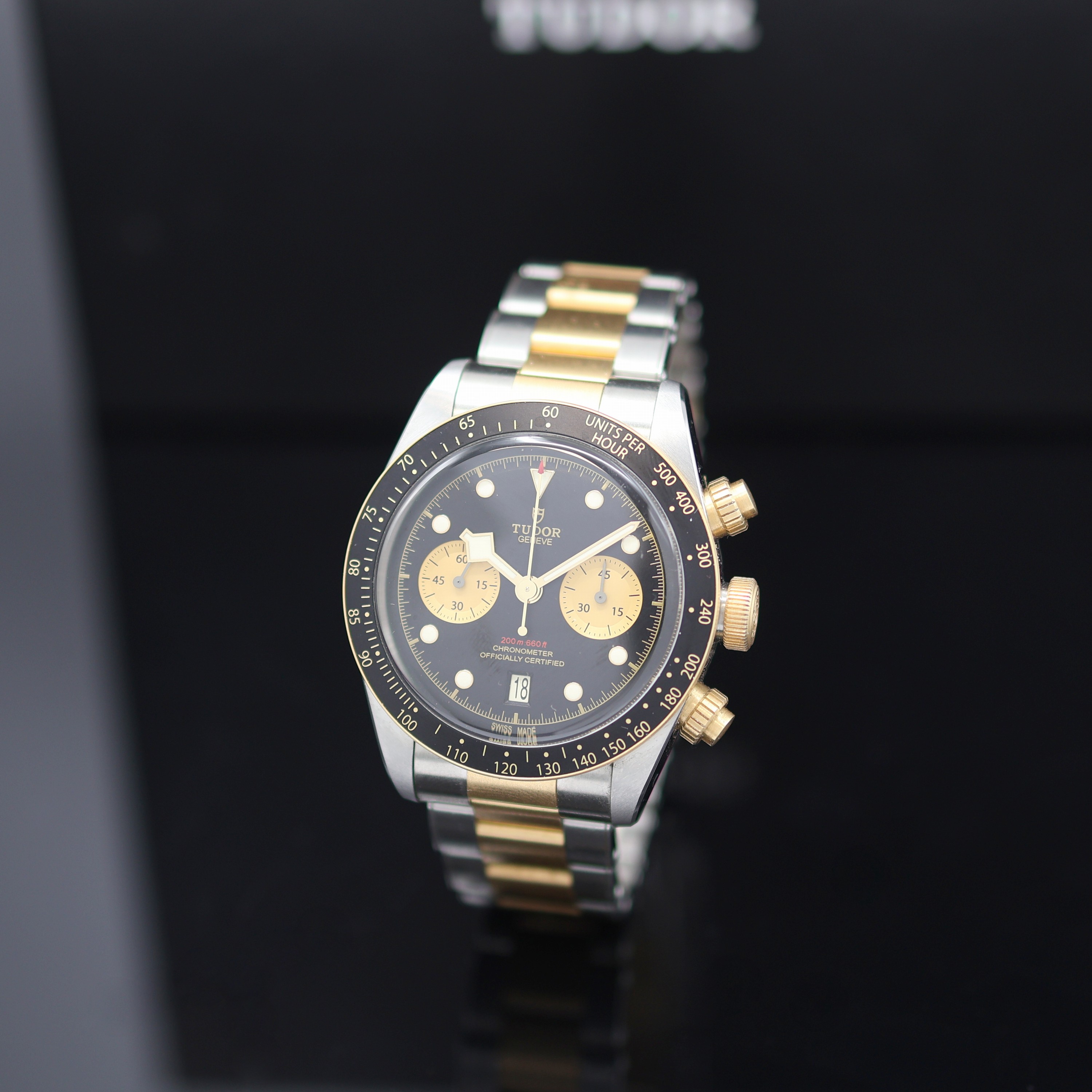 Image 27123768 - TUDOR Black Bay Chronometer Armbandchronograph Referenz 79363, Schweiz verk. lt. beil. ...