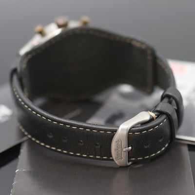 27123734c - HANHART auf 150 Stück limitierter Flyback Schaltradchronograph in Stahl/Bronze Referenz ...