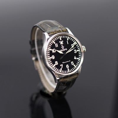 27123748a - WEMPE Fliegeruhr auf 25 Stück limitierte Armbanduhr in Platin, Deutschland/Schweiz um ...