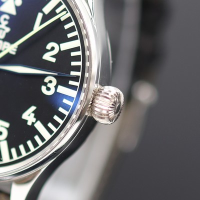 27123748c - WEMPE Fliegeruhr auf 25 Stück limitierte Armbanduhr in Platin, Deutschland/Schweiz um ...