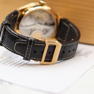 27123754d - IWC Portugieser ewiger Kalender große Herrenarmbanduhr in RoseG 750/000, Schweiz um ...