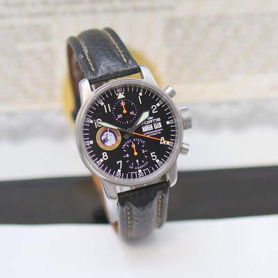 27123757b - FORTIS Operation Enduring Freedom seltener, auf 100 Stück limitierter Armbandchronograph ...