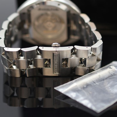 27123762d - RODOLPHE unusual gents wristwatch with complete calendar in steel/stainless steel ...