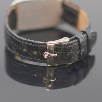27123773d - ROLEX Cellini seltene Armbanduhr in WG 750/000 Referenz 4108 mit Wappen Saudi-Arabiens, ...