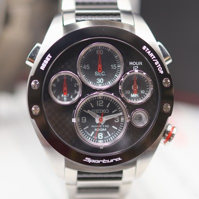 27123783b - SEIKO Kinetic Sportura Honda Racing F1 Edition seltener, auf 1500 Stück limitierter ...