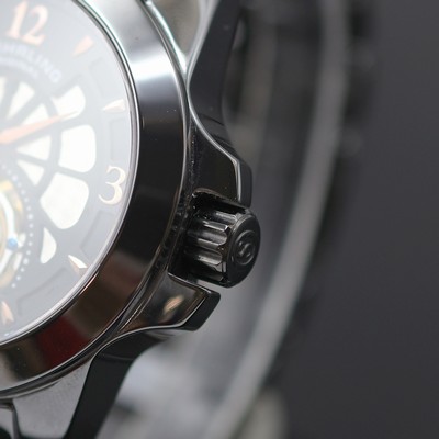 27123784c - STÜHRLING auf 275 Stück limitierter Armbandtourbillon in Keramik, Schweiz um 2015, ...