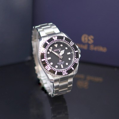 27123786a - SEIKO Grand Seiko Divers 200m Herrenarmbanduhr in Stahl, Japan um 2015, quarz, orig. ...