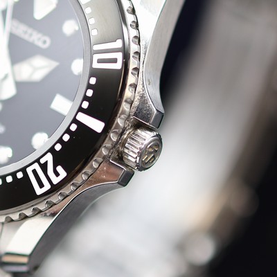 27123786c - SEIKO Grand Seiko Divers 200m Herrenarmbanduhr in Stahl, Japan um 2015, quarz, orig. ...