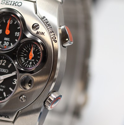 27123795c - SEIKO Kinetic Sportura auf 1500 Stück limitierter Armbandchronograph Referenz SLQ017J, ...