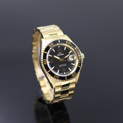 27123797a - DELMA Herrenarmbanduhr Santiago, Schweiz um 2015, Automatik, verg., beids. vergl. Geh. ...