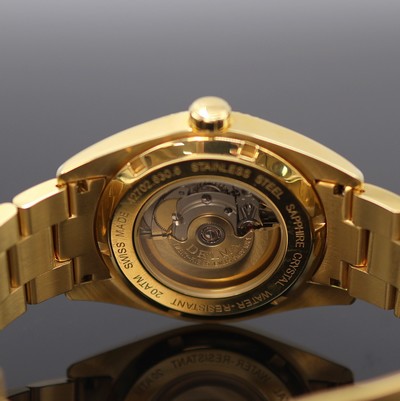 27123799e - DELMA vergoldete Herrenarmbanduhr Referenz 42702.630.6 in Stahl, Schweiz um 2015, ...