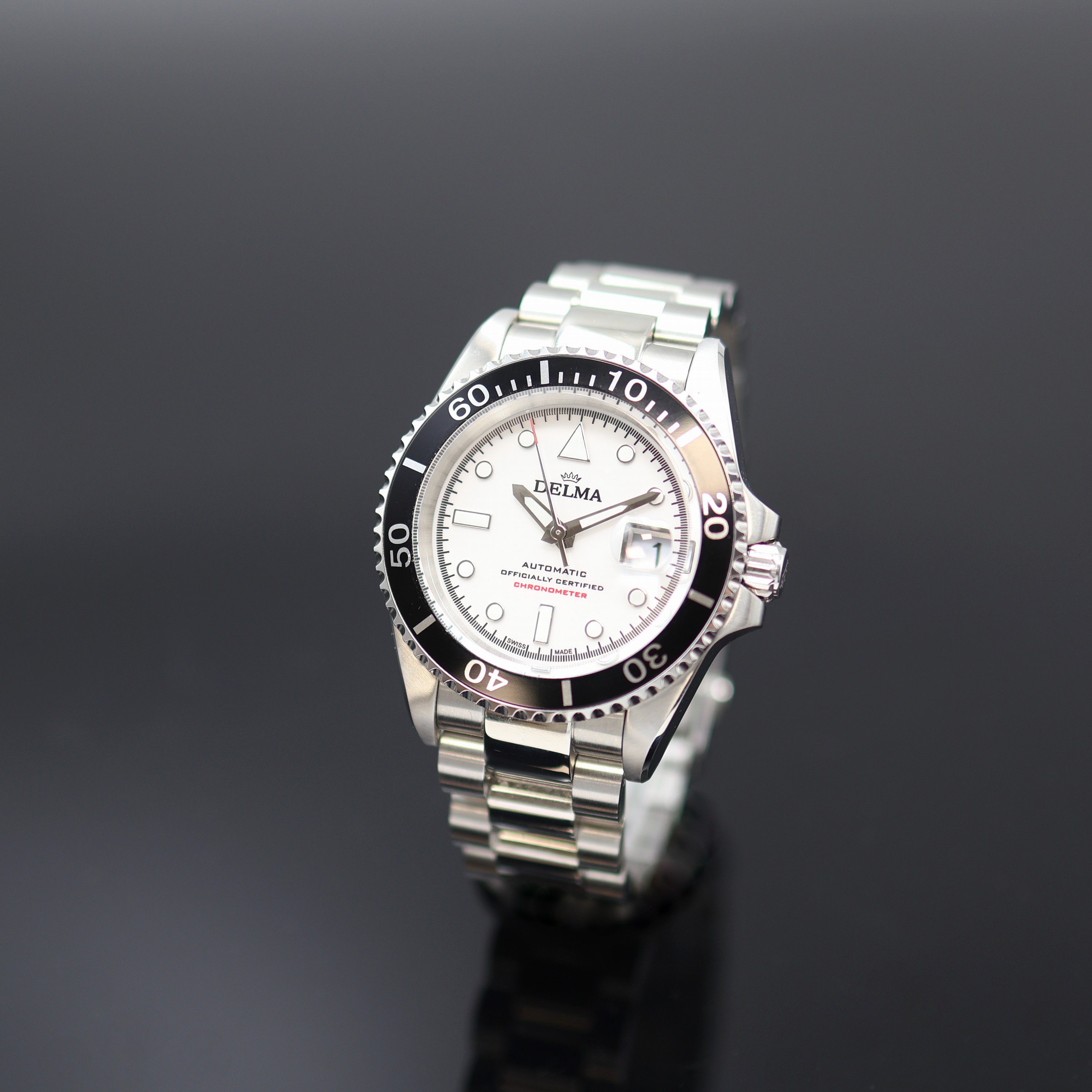 Image 27123802 - DELMA Santiago Chronometer Referenz 41701.690.6 limitierte Armbanduhr in Stahl, Schweiz ...