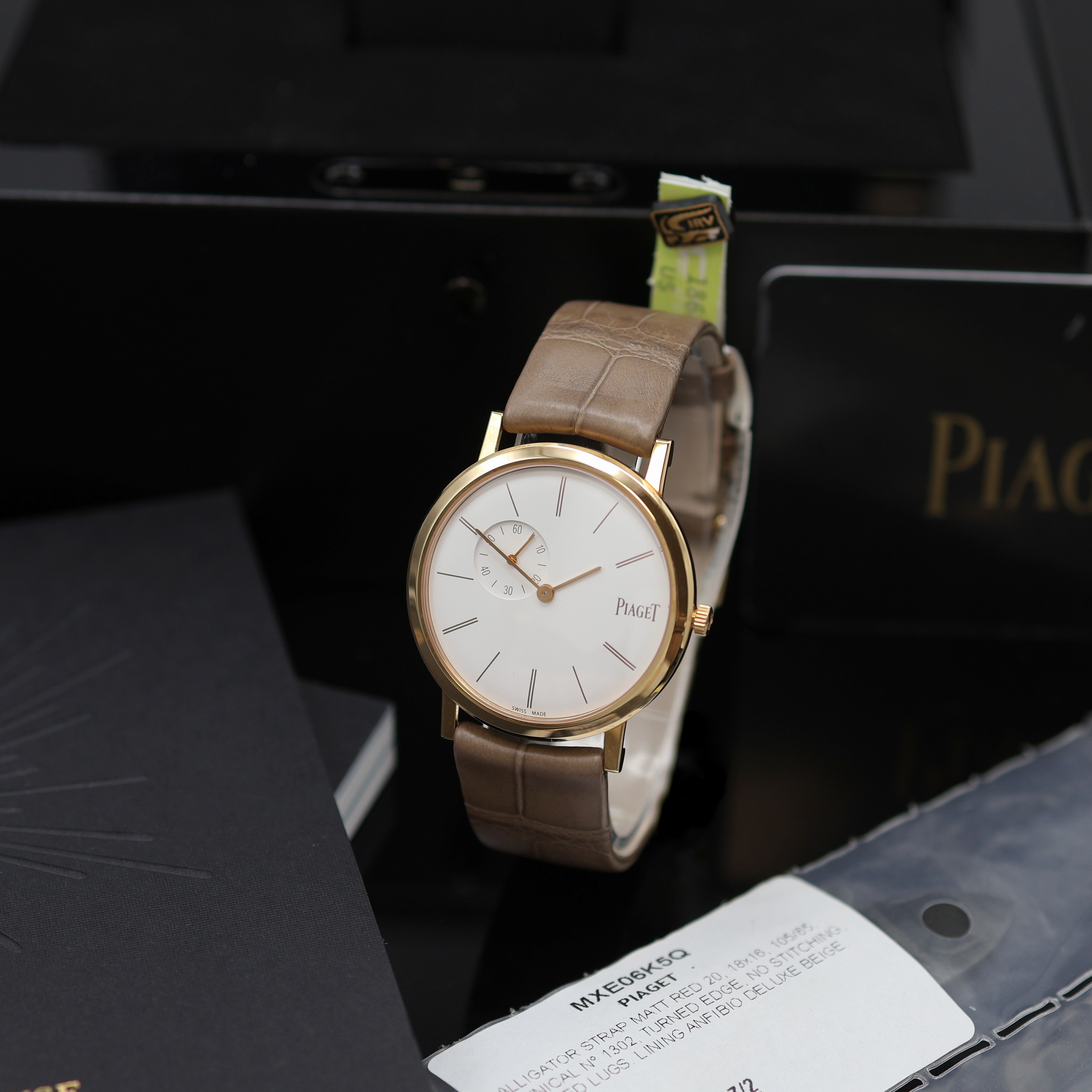 Image 27123847 - PIAGET Altiplano Mecanique ungetragene Damenarmbanduhr in RG 750/000 Referenz P11013, ...
