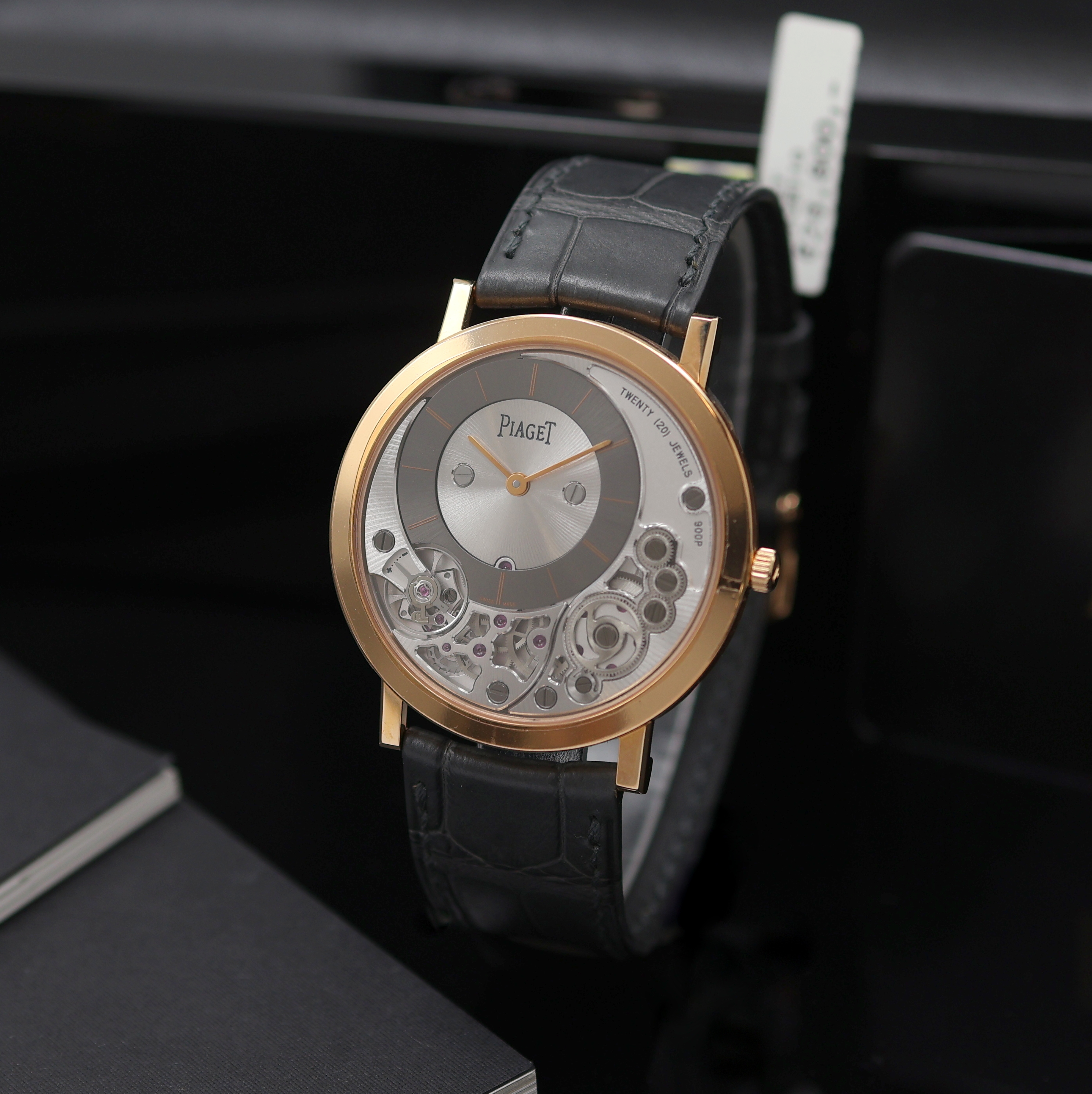 Image 27123848 - PIAGET Altiplano Off-Center ungetragene Armbanduhr in RG 750/000 Referenz P10920, ...