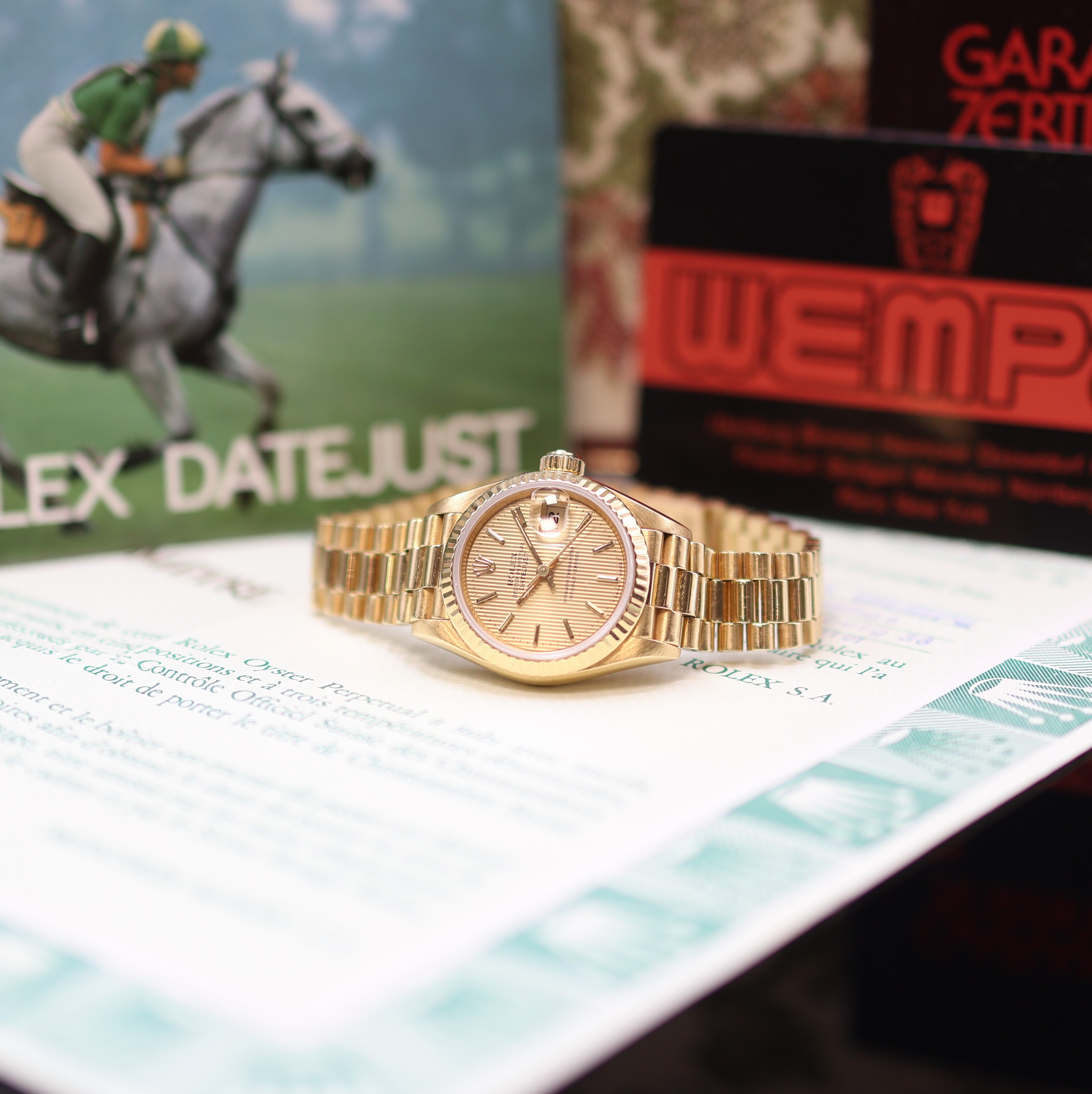Image 27123852 - ROLEX Damenarmbanduhr Oyster Perpetual Datejust Referenz 69178, Automatik, Chronometer ...