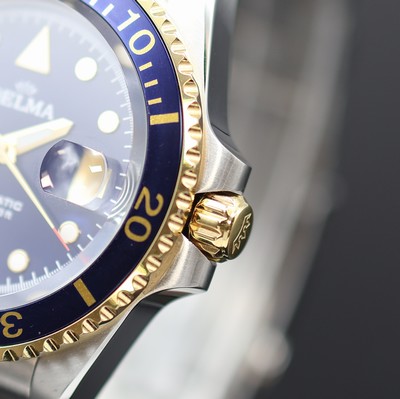 27123801c - DELMA Santiago Herrenarmbanduhr Referenz 52701.690.6 in Stahl/vergoldet, Schweiz um ...