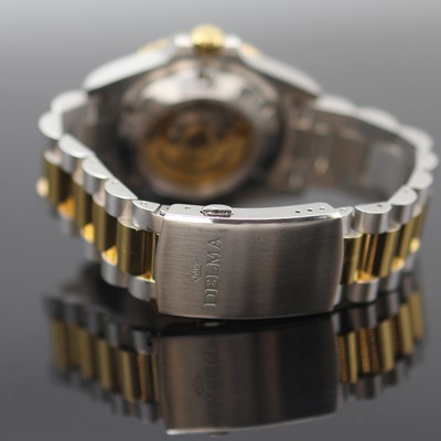 27123801d - DELMA Santiago Herrenarmbanduhr Referenz 52701.690.6 in Stahl/vergoldet, Schweiz um ...
