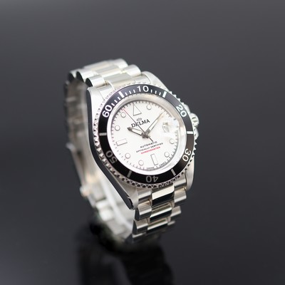 27123802a - DELMA Santiago Chronometer Referenz 41701.690.6 limitierte Armbanduhr in Stahl, Schweiz ...