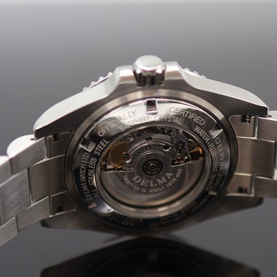 27123802e - DELMA Santiago Chronometer Referenz 41701.690.6 limitierte Armbanduhr in Stahl, Schweiz ...